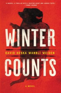 Red cover edition of Winter Counts by David Heska Wanbli Weiden