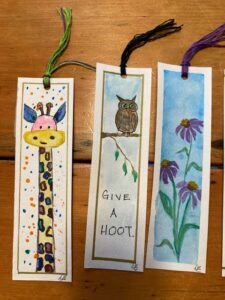 woven yarn bookmarks